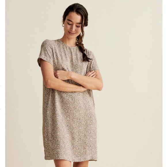 Jenni kayne leopard t shirt dress Clearance